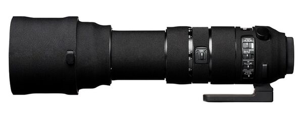 EasyCover Lens Oak Objektivschutz für Sigma 150-600mm f/5-6.3 DG OS HSM Sport  schwarz