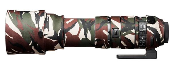 EasyCover Lens Oak Objektivschutz für Sigma 150-600mm f/5-6.3 DG OS HSM Sport  grün-camouflage