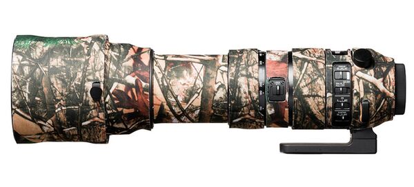 EasyCover Lens Oak Objektivschutz für Sigma 150-600mm f/5-6.3 DG OS HSM Sport  wald-camouflage