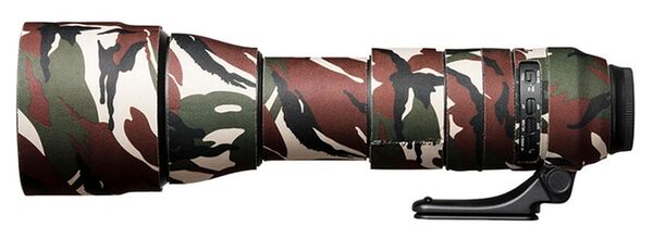EasyCover Lens Oak Objektivschutz für Tamron 150-600mm F/5-6.3 Di VC USD G2  grün-camouflage