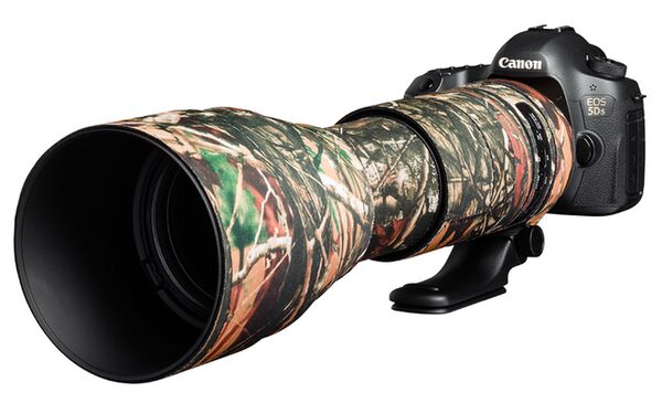 EasyCover Lens Oak Objektivschutz für Tamron 150-600mm F/5-6.3 Di VC USD G2  wald-camouflage
