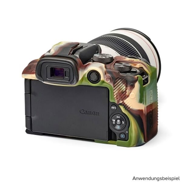 EasyCover Silikon-Schutzhülle für  camouflage Canon R10 