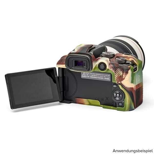 EasyCover Silikon-Schutzhülle für  camouflage Canon R10 