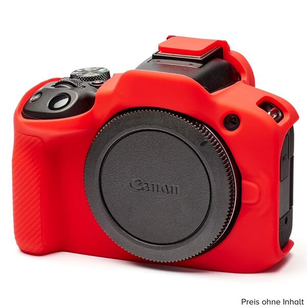 EasyCover Silikon-Schutzhülle für Canon  R50  Rot