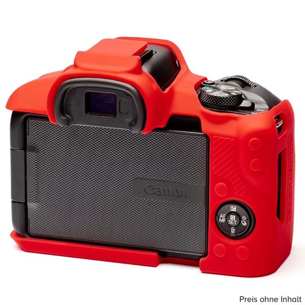 EasyCover Silikon-Schutzhülle für Canon  R50  Rot