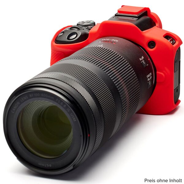EasyCover Silikon-Schutzhülle für Canon  R50  Rot