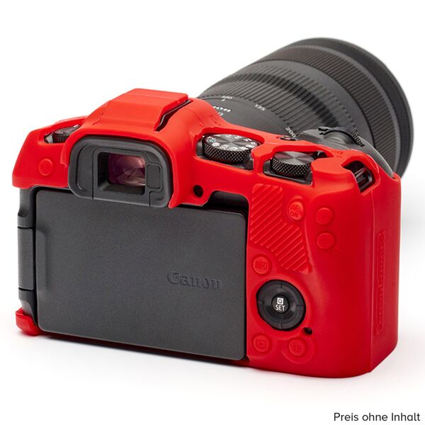 EasyCover Silikon-Schutzhülle für Canon  R8  Rot