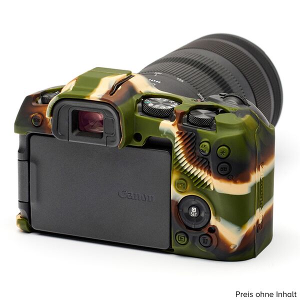 EasyCover Silikon-Schutzhülle für Canon  R8  Camouflage
