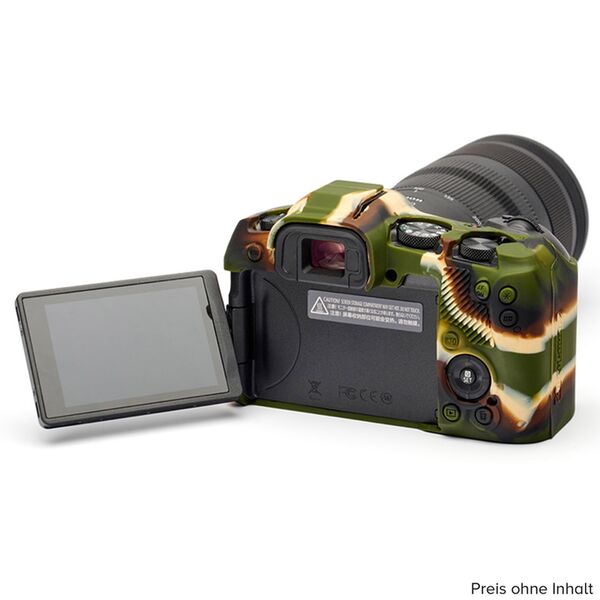 EasyCover Silikon-Schutzhülle für Canon  R8  Camouflage