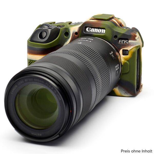 EasyCover Silikon-Schutzhülle für Canon  R8  Camouflage