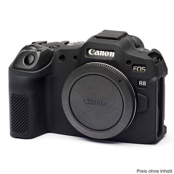 EasyCover Silikon-Schutzhülle für Canon  R8 Schwarz
