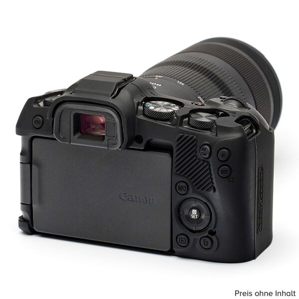 EasyCover Silikon-Schutzhülle für Canon  R8 Schwarz