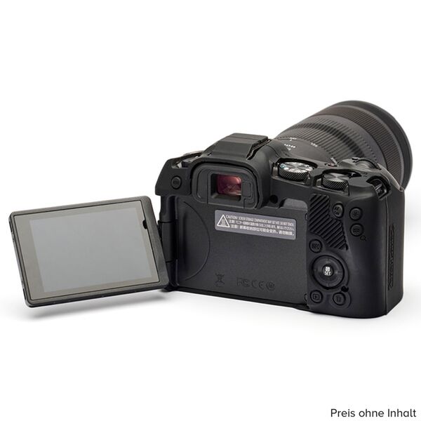 EasyCover Silikon-Schutzhülle für Canon  R8 Schwarz