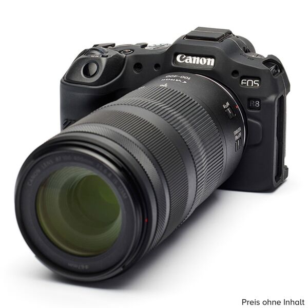 EasyCover Silikon-Schutzhülle für Canon  R8 Schwarz