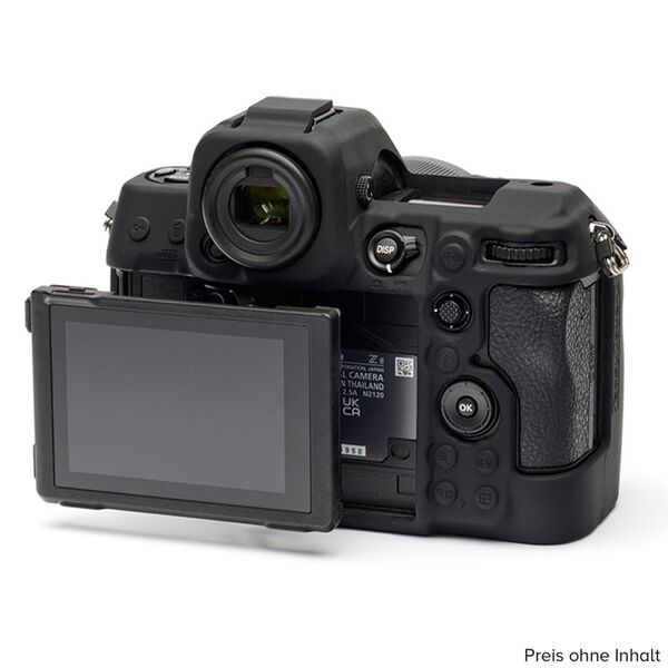 EasyCover Silikon-Schutzhülle für Nikon  Z8  Schwarz