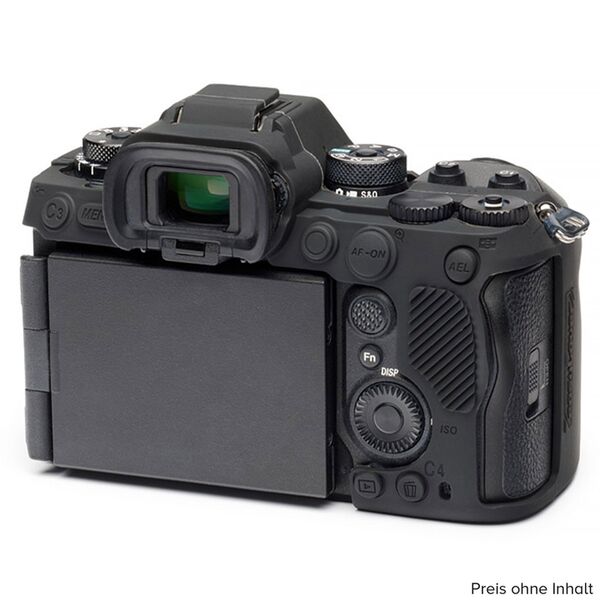 EasyCover Silikon-Schutzhülle für Sony  A9 III Schwarz