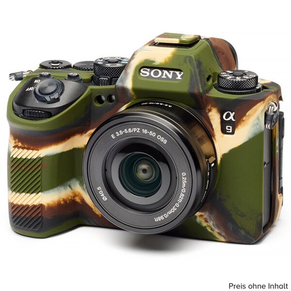 EasyCover Silikon-Schutzhülle für Sony  A9 III camouflage