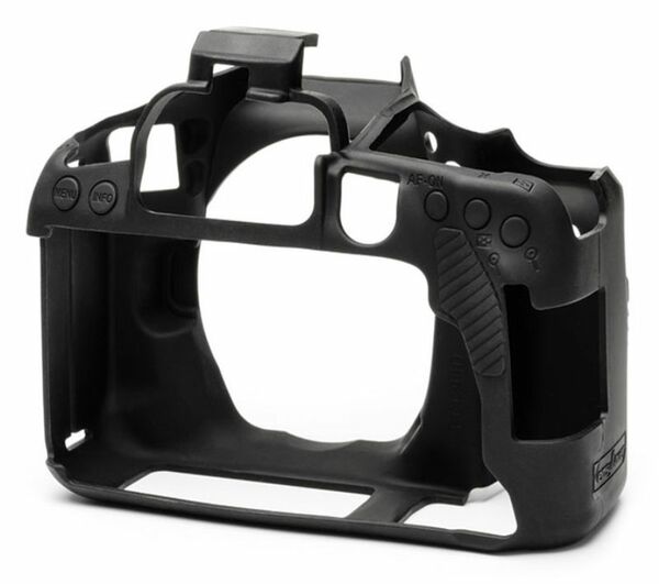 EasyCover Silikon-Schutzhülle für Canon 90D  schwarz
