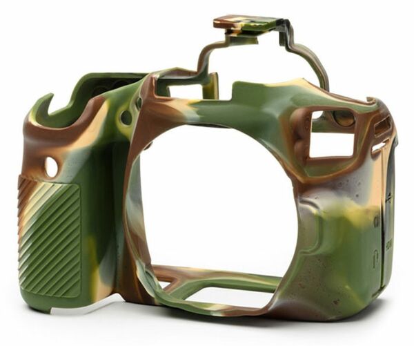 EasyCover Silikon-Schutzhülle für Canon 90D  camouflage