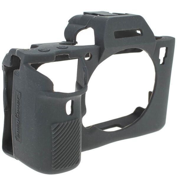 EasyCover Silikon-Schutzhülle für Sony Alpha a9, a7 III, a7R III - maßgefertigt  schwarz