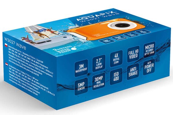 Easypix Aquapix W3027 Wave  Orange