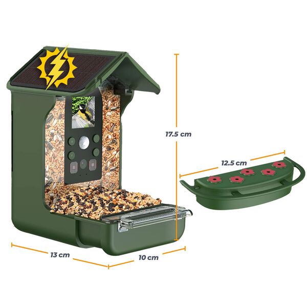 Easypix BirdyCam Vogelfutterhaus mit Kamera 