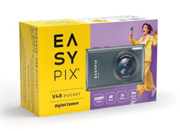 Easypix V48 Pocket  anthrazit