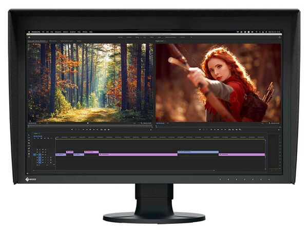 Eizo CG2700X ColorEdge Grafik-Monitor+Lichtschutz  68,4 cm (27 schwarz