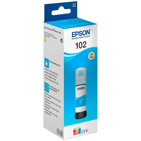 Epson 102 EcoTank  Cyan Ink Bottle