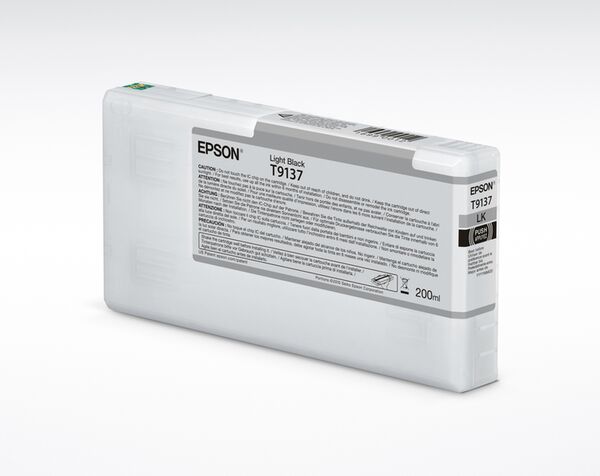 Epson 200 ml Tinte für SC-P5000  T9137 light black 