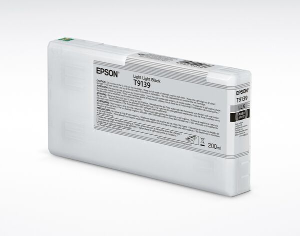 Epson 200 ml Tinte für SC-P5000  T9139 light light black 