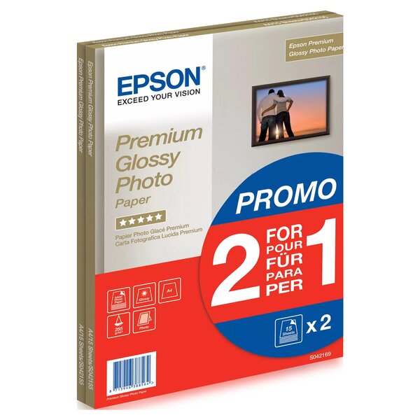 Epson Papier Best 2für1 A4 2x15Bl S042169 