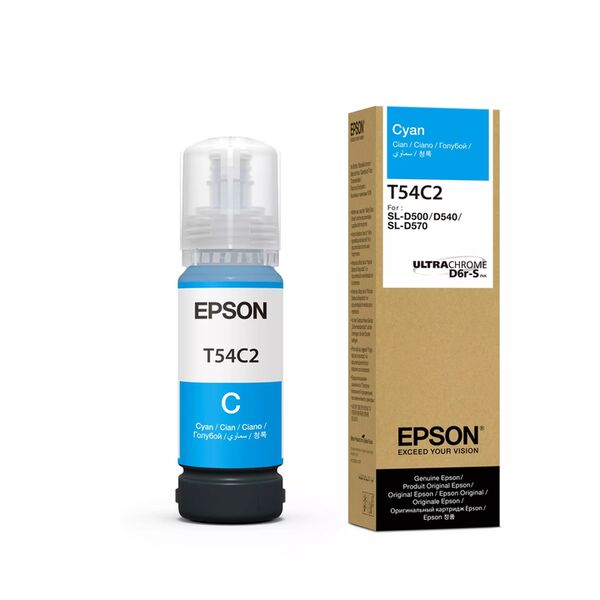 Epson T54C 70 ml Tinte für Epson SureLab SL-D500  cyan