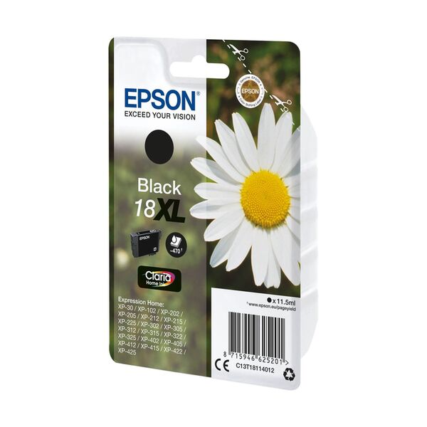 Epson Tintenpatrone XL schwarz Claria Home T 181 T 1811 