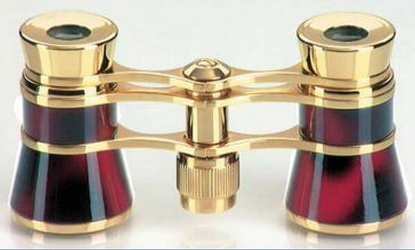 Eschenbach Opernglas glamour 3x25  burgunderrot