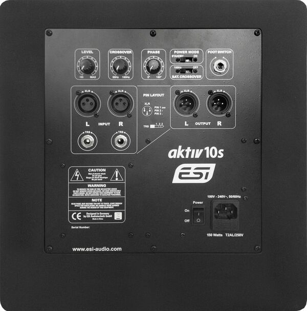 Esi aktiv 10s -Studio- Subwoofer 