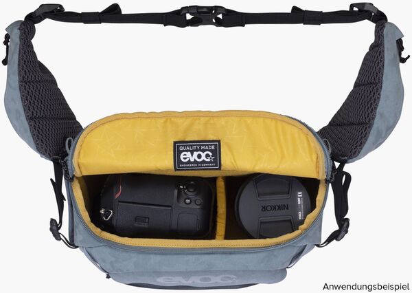 EVOC HIP PACK CAPTURE 6  steel