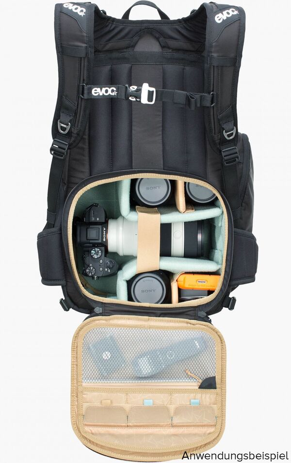 EVOC Rucksack CP  schwarz 18L
