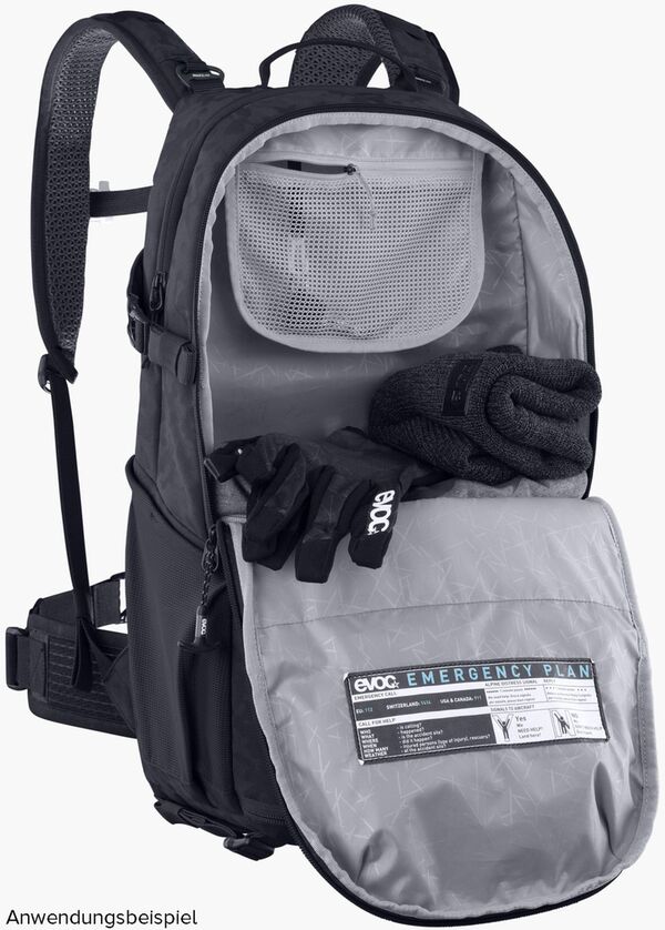 EVOC STAGE CAPTURE 16  black