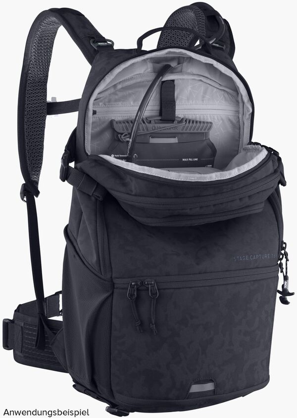 EVOC STAGE CAPTURE 16  black