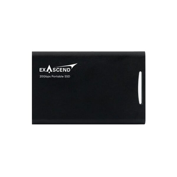 Exascend Element Portable SSD, 20 Gb/s, Type-C  2 TB schwarz