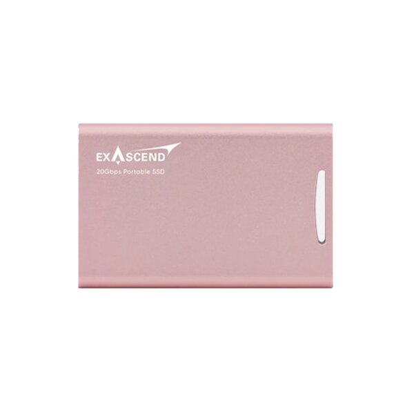Exascend Element Portable SSD, 20 Gb/s, Type-C  2 TB rosa