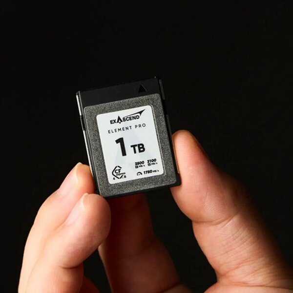 Exascend Element Pro CFexpress Type-B 4.0, 3500 MB/s, Speicherkarte  1 TB