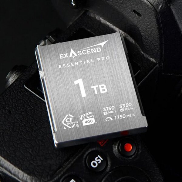 Exascend Essential Pro CFexpress Type-B 4.0, 3750 MB/s, Speicherkarte  1 TB