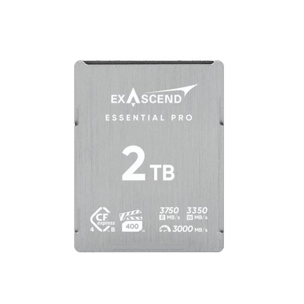 Exascend Essential Pro CFexpress Type-B 4.0, 3750 MB/s, Speicherkarte  2 TB