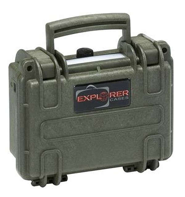 EXPLORER Spezialkoffer 19x13x9 cm Mod. 1908  olivgrün
