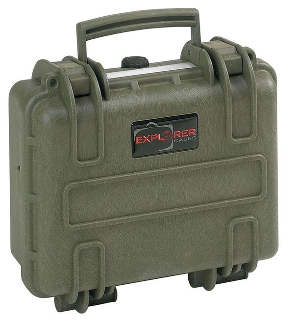 EXPLORER Spezialkoffer 28x20x12 cm Mod. 2712 NP  olivgrün