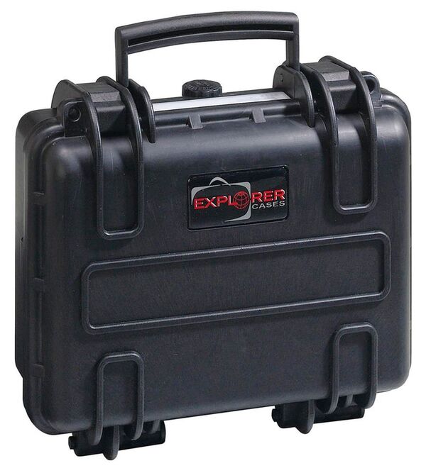 EXPLORER Spezialkoffer 28x20x12 cm Mod. 2712 WS  schwarz
