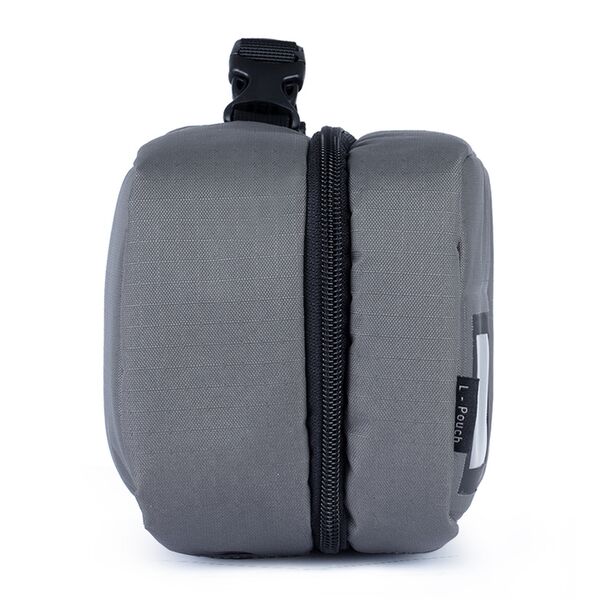F-stop Accessory Pouch Gargoyle  L grau + Zipper schwarz