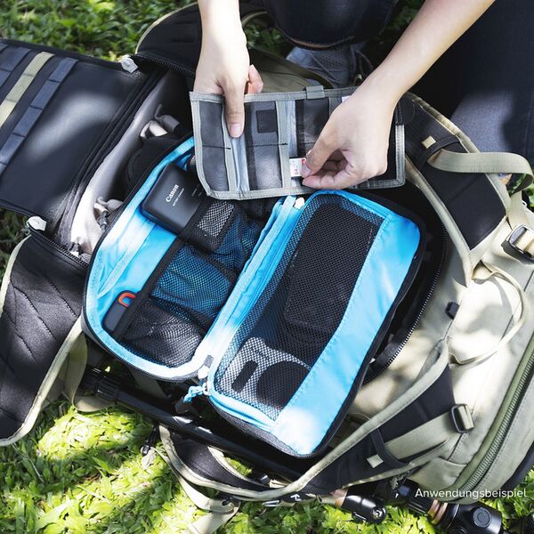 F-stop Accessory Pouch Gargoyle  M grau + Zipper schwarz